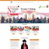 theme wordpress trung tâm anh văn