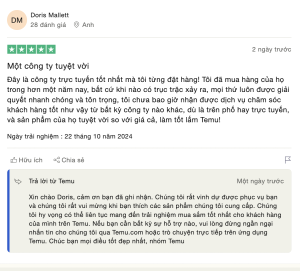 Đánh Giá Temu Tren Trustpilot 2