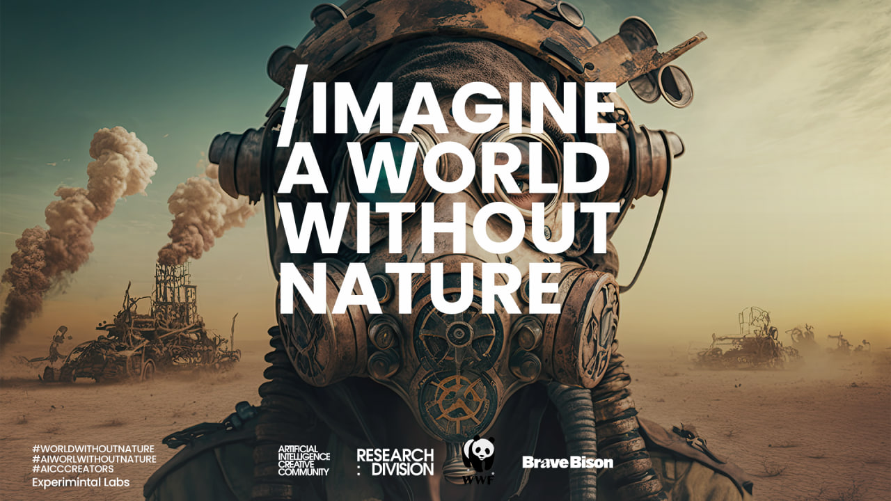 Xu hướng của video AI thống trị các mạng xã hội vào năm 2025- Ảnh 1. Chiến dịch WorldwithoutNature của WWF